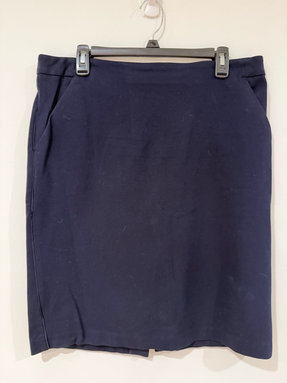 Classic Navy Women's Ponte Pencil Skirt